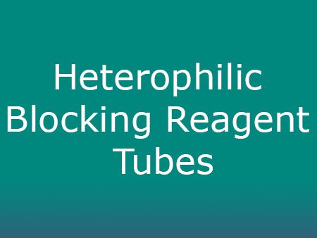 Heterophilic Blocking Reagent Tubes